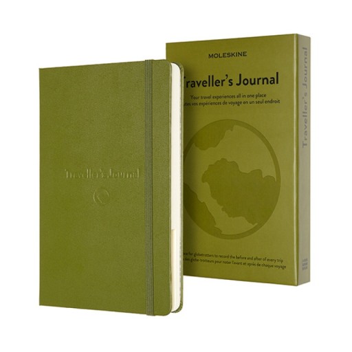 MOLESKINE Passion Journal Блокнот для путешествий 400 страниц зеленый
