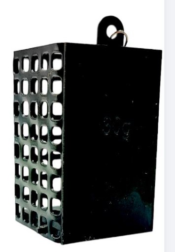 Квадратная корзина для приманки с дном, 120 г.
