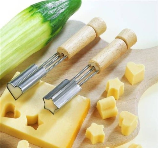 Декоратор для сыра, овощей, фруктов, сердечкорезка