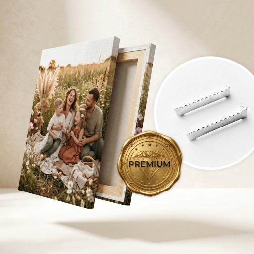 ФОТОКАРТИНА Ваша фотография на холсте 30x20 см