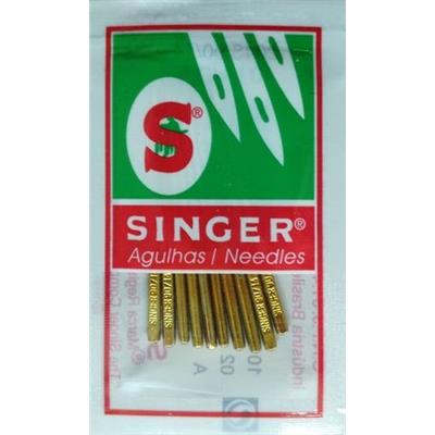 10 спиц Singer 2045 STRETCH полуплоские, гр. 100