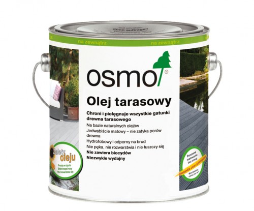 OSMO 019 TERRACE OIL GREY 2,5л + ЩЕТКА