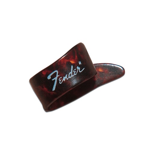 FENDER THUMB PICKS, TORTIOSE SHELL, MEDIUM (3)