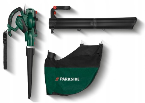 ПЫЛЕСОС LEAF с измельчителем PARKSIDE 3 в 1