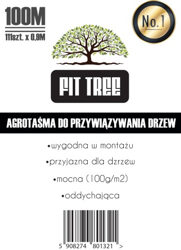 Лента FITTREE для обвязки креплений деревьев 40ммх100м