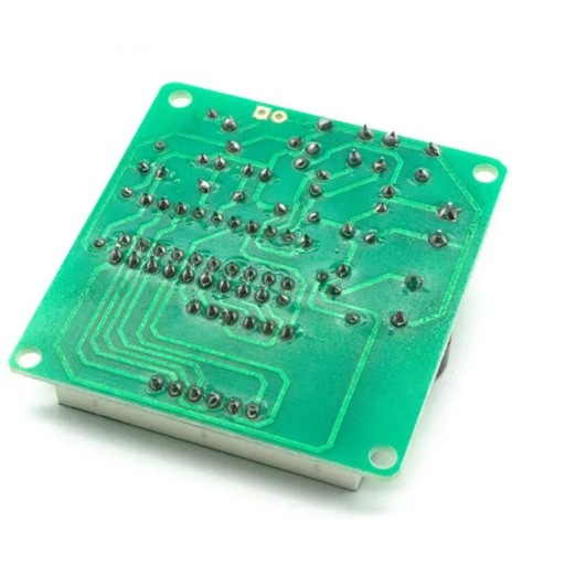 Elektroniczny zegar led 40x16 mm 4-bit podtrzymanie DIY KIT