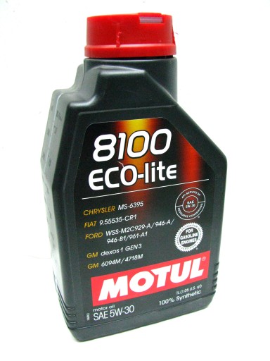 Моторное масло Motul 8100 Eco-Lite 1л 5W-30 Dexos1