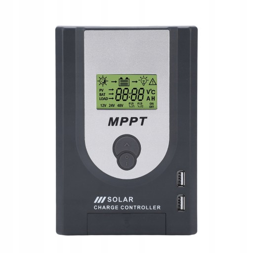 Контроллер заряда солнечной батареи MPPT 12В/24В LCD 40А