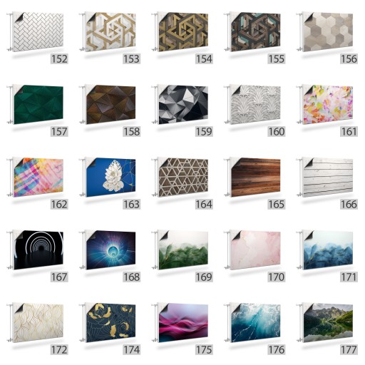 Магнитный коврик омбре Цветовой радиатор 100x60