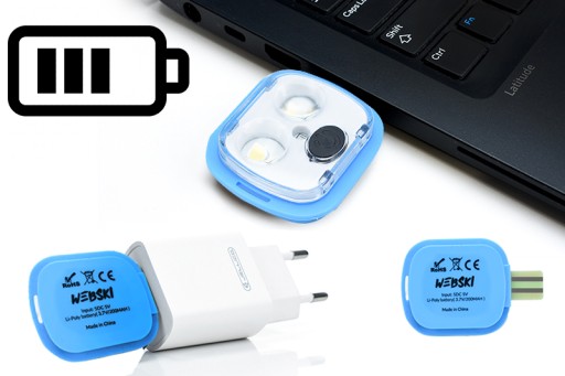 Светодиодная зимне-осенняя шапка USB АККУМУЛЯТОР.