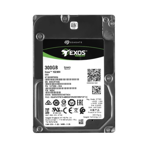 SEAGATE EXOS 15E900 300 ГБ 15 КБ 256 МБ SAS-3 2,5 дюйма ST300MP0006