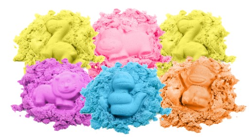 BibiMoon Kinetic Sand 6 кг НАБОР ПЕСОЧНЫХ ЯЩИКОВ ФОРМАТЫ