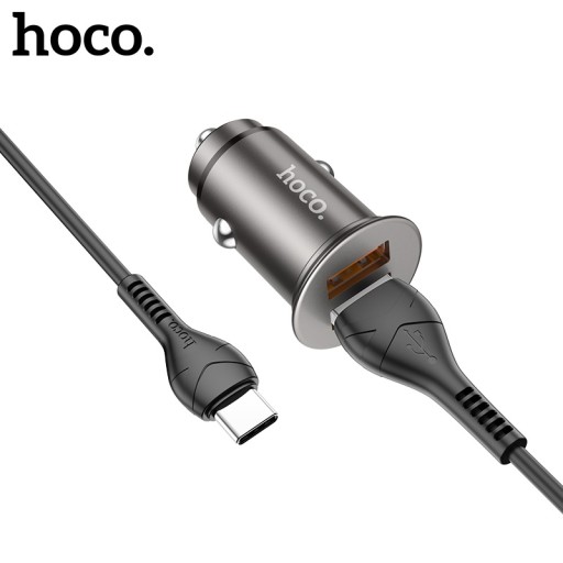 Быстрое зарядное устройство Quick Charge 3.0 QC3.0, 2 USB, 36 Вт, с кабелем USB-C типа C