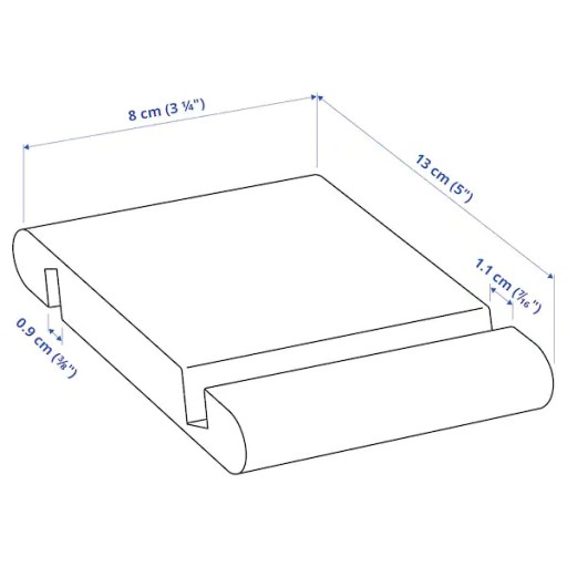 IKEA BERGENES Держатель-подставка для телефона-планшета