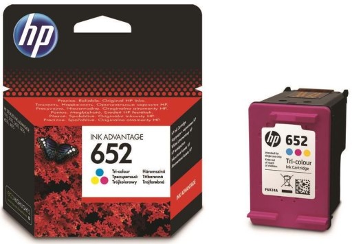 Цветные чернила HP 652 F6V24AE, оригинал