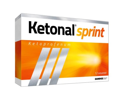 Ketonal Sprint 12 sasz. Lek przeciwbólowy
