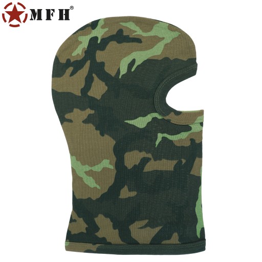 Хлопковая балаклава с 1 отверстием MFH M95 CZ Camo Moro, универсальная + Бесплатно