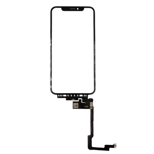 Стекло с сенсорным клеем OCA для iPhone XS Long Flex