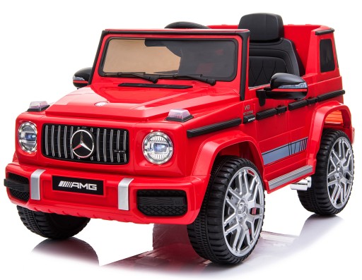 Автомобиль Mercedes G63 аккумуляторный, оригинал, 2 двигателя, радиоEVA кожа, детский