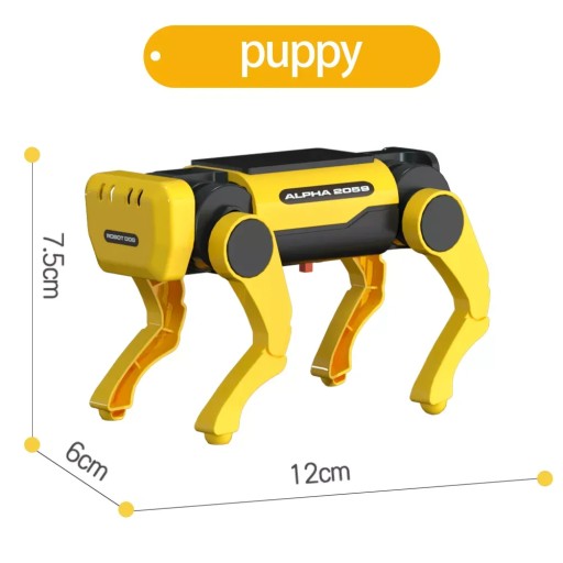 Игрушка-робот для собак на солнечной энергии движется DIY подарок