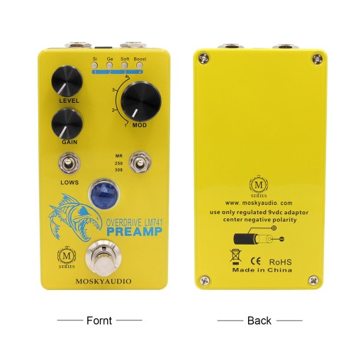 MOSKYAudio Distortion/Overdrive/Preamp для гитары