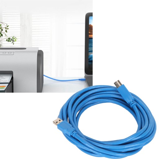 Кабель USB 3.0 A-B «папа-папа» с высокоскоростным квадратным отверстием для принтера Accesso