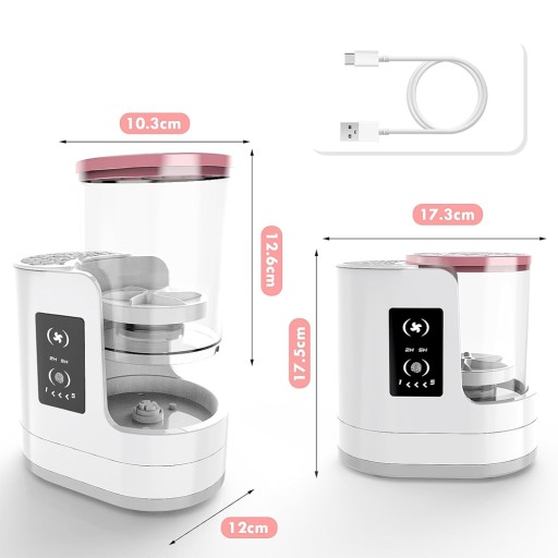 ЭЛЕКТРИЧЕСКАЯ МОЙКА ДЛЯ ОЧИСТКИ КОСМЕТИЧЕСКИХ КИСТЕЙ ДЛЯ МАКИЯЖА, USB, 6 Вт