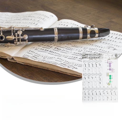 ПЛАКАТ CLARNETT CHORD РУКОВОДСТВО ПО ИЗУЧЕНИЮ ХОРА CLARNET