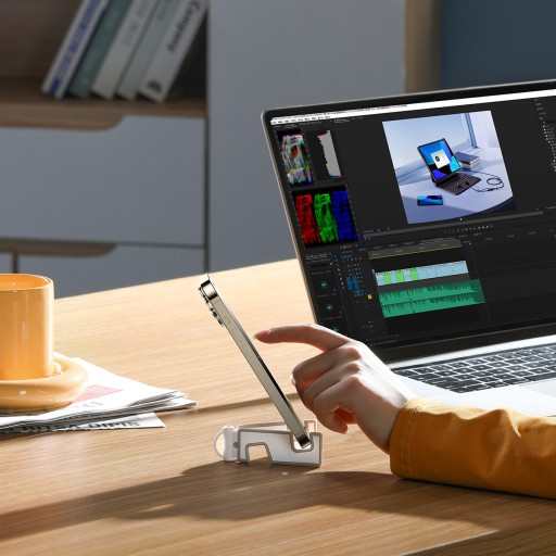 Складная подставка для телефона Baseus Portable - белый
