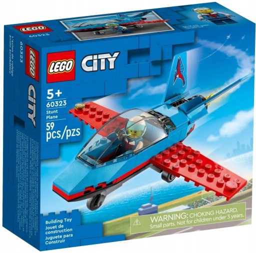 LEGO CITY: Самолет для трюков (60323)