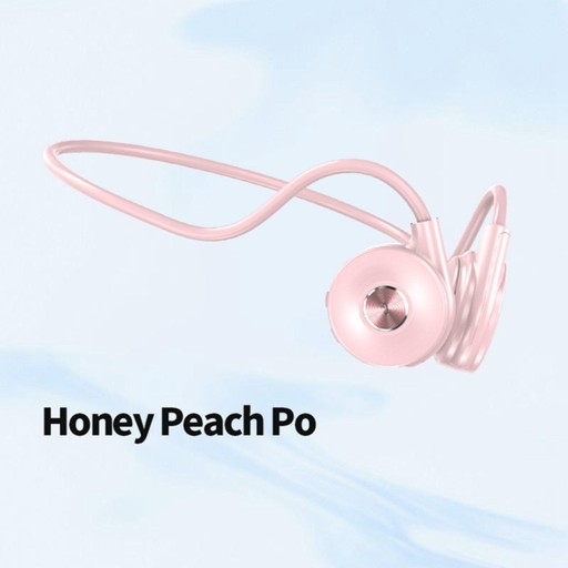 Наушники Open Ear Bluetooth 5.0, защищенные от пота, розовая упаковка 15x13x4,8 см