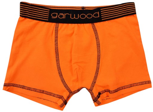 БОКСЕРЫ для мальчиков ХЛОПКОВЫЕ оранжевые GARWOOD 146/152 D034B