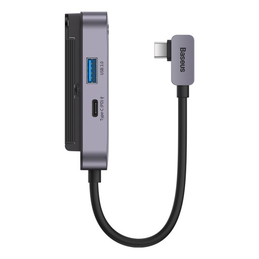 BASEUS HUB USB-C — USB/HDMI/мини-разъем/USB-C PD