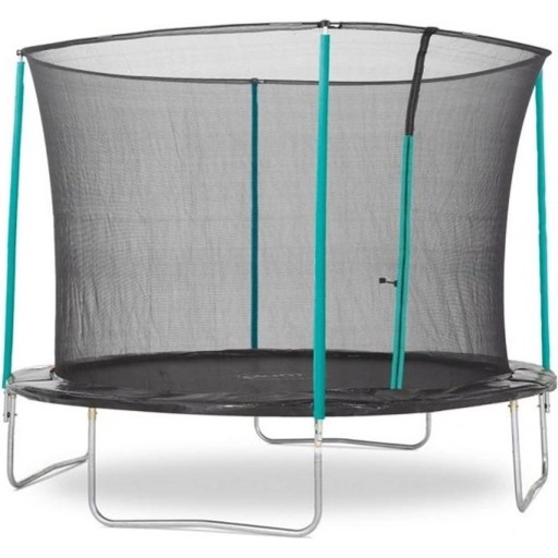САДОВЫЙ ДЕТСКИЙ батут PLUMA 10FT ЧЕРНЫЙ/БИРЮЗОВЫЙ 305 СМ