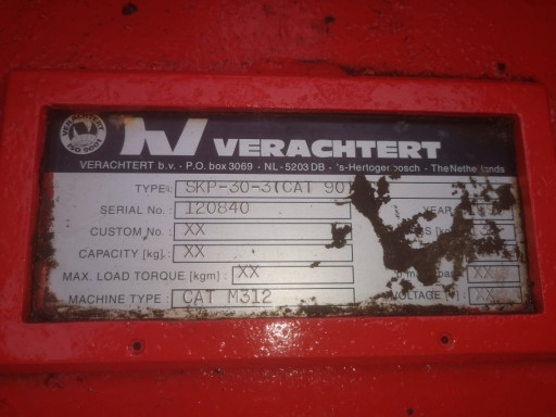 VERACHTERT SKP 30-3*БЫСТРОСОЕДИНИТЕЛЬНОЕ СОЕДИНЕНИЕ ДЛЯ ЭКСКАВАТОРА
