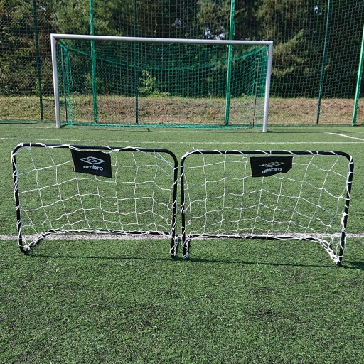 МЕТАЛЛИЧЕСКИЕ ФУТБОЛЬНЫЕ ВОРОТА детские ворота 2 шт UMBRO