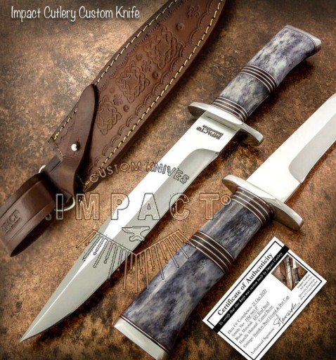 IMPACT nóż Bowie stal D2 989