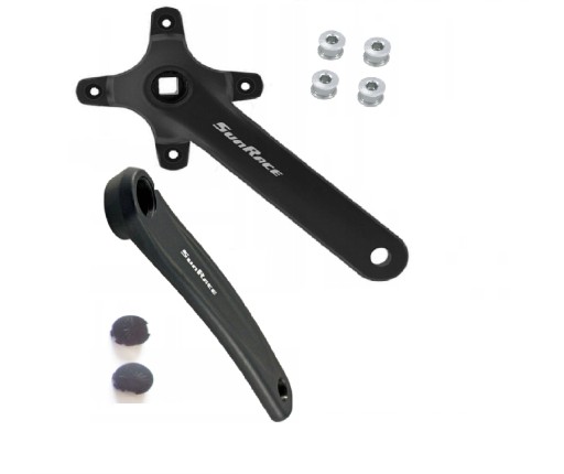 Шатуны SUNRACE FCM800 от 1x8 до 1x11