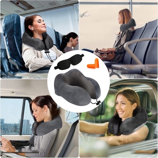 Дорожная подушка для комплекта автомобильного самолета