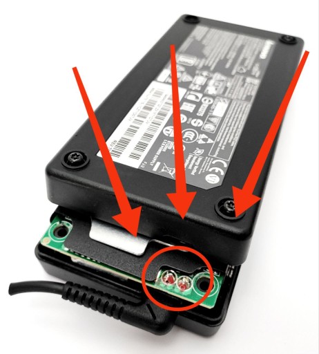 Оригинальный блок питания Lenovo, 20 В, 170 Вт, 8,5 А, SlimTip