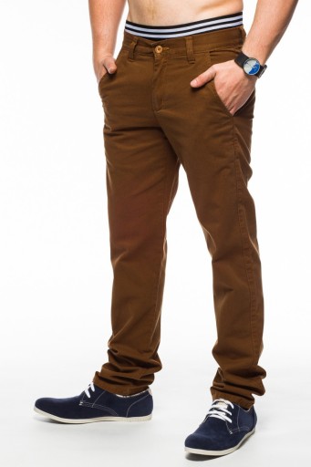 SPODNIE MĘSKIE CHINOSY VANKEL JEANS 605D - 112cm/L32