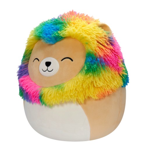 Талисман Squishmallows ЦВЕТНОЙ ЛЕВ ЛЕОНАРД 30 см