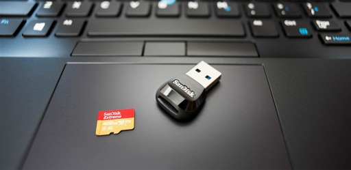Кардридер SANDISK Mobilemate USB 3.0, черный