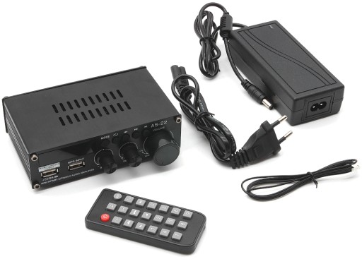 JBL 4 Głośniki Sufitowe do Domu Salonu + Wzmacniacz z BT USB RADIO FM Pilot