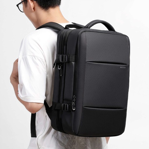 Дорожный рюкзак Bange BackPack, расширяемый деловой рюкзак. Вместительная сумка.