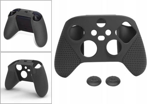 ЧЕХОЛ СИЛИКОНОВАЯ НАКЛАДКА КРЫШКА XBOX СЕРИИ S / X ЧЕРНЫЙ