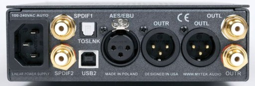 ЦАП-ПРЕОБРАЗОВАТЕЛЬ УСИЛИТЕЛЬ MYTEK LIBERTY DAC II