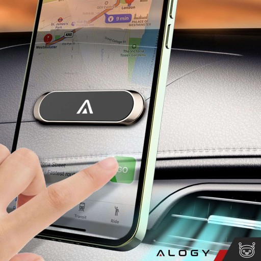 Автомобильный держатель x2 комплект Alogy магнитный самоклеящийся для доски