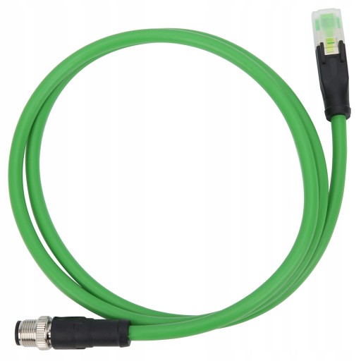 Соединительный кабель M12–RJ45, 4-контактный сетевой кабель