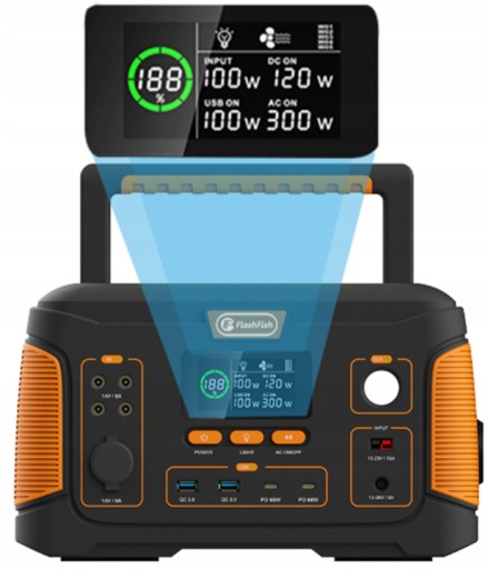 Портативный внешний аккумулятор FlashFish J1000Plus 252000 мАч